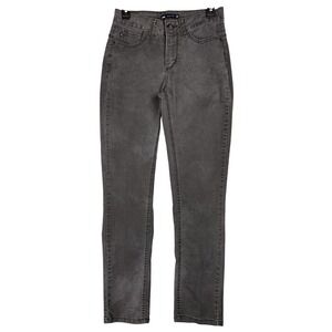 Lee Easy Fit Jeans Gray Wash Relaxed Straight Leg Womens 2 Modern Essentials